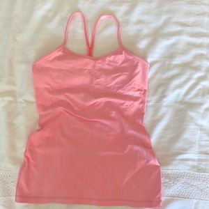Lulu size 6 power y tank good condition
